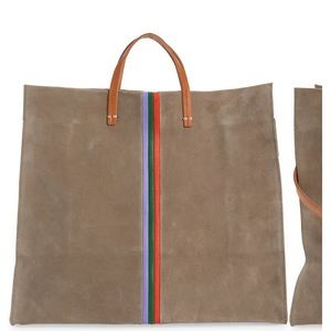 Clare V. Simple Suede Tote